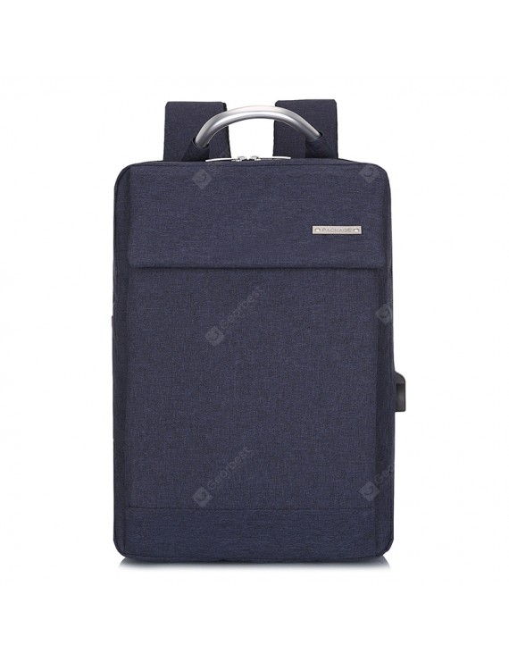 Laptop Backpack - Business Computer Shoulder Bag Men's Travel USB Charging Students Backpack Schoolbag