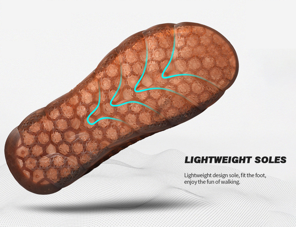 Men Sandals Summer Outdoor Breathable Mesh Hole Sports Casual Leather Shoes - Brown EU 41 Men Sandals Summer Outdoor Breathable Mesh Hole Sports Casual Leather Shoes - Brown EU 41