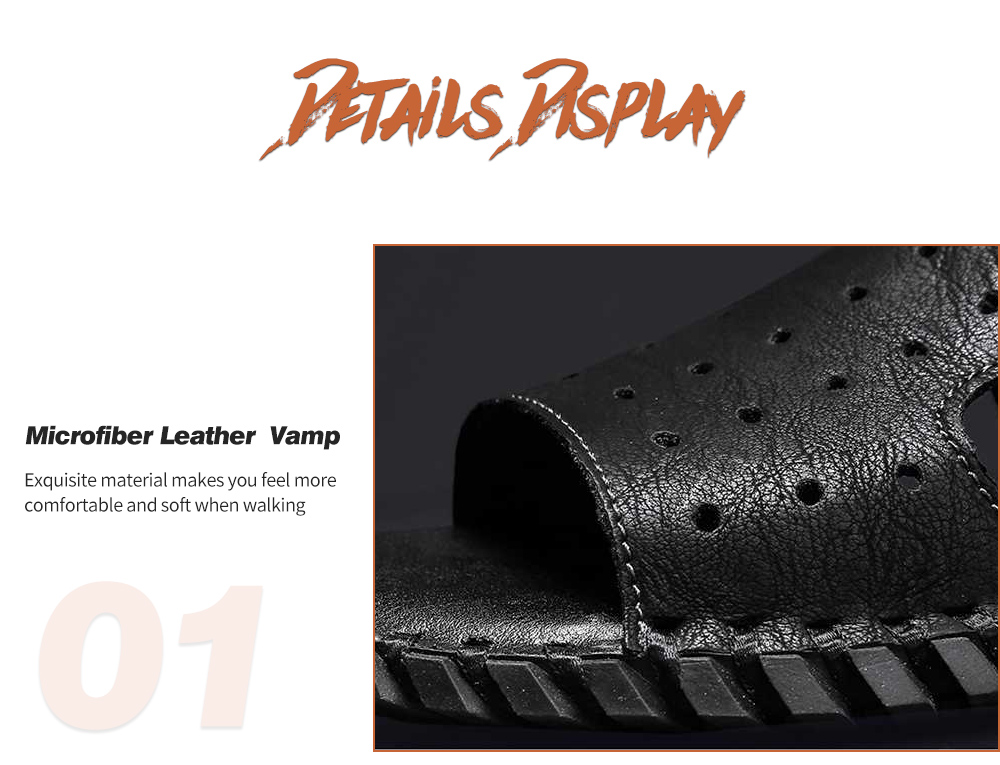 2021 Summer New Sandals Men's Shoes Breathable Beach Shoes Trend Sewing Shoes Men's Cave Shoes - Black EU 41 2021 Summer New Sandals Men's Shoes Breathable Beach Shoes Trend Sewing Shoes Men's Cave Shoes - Black EU 41