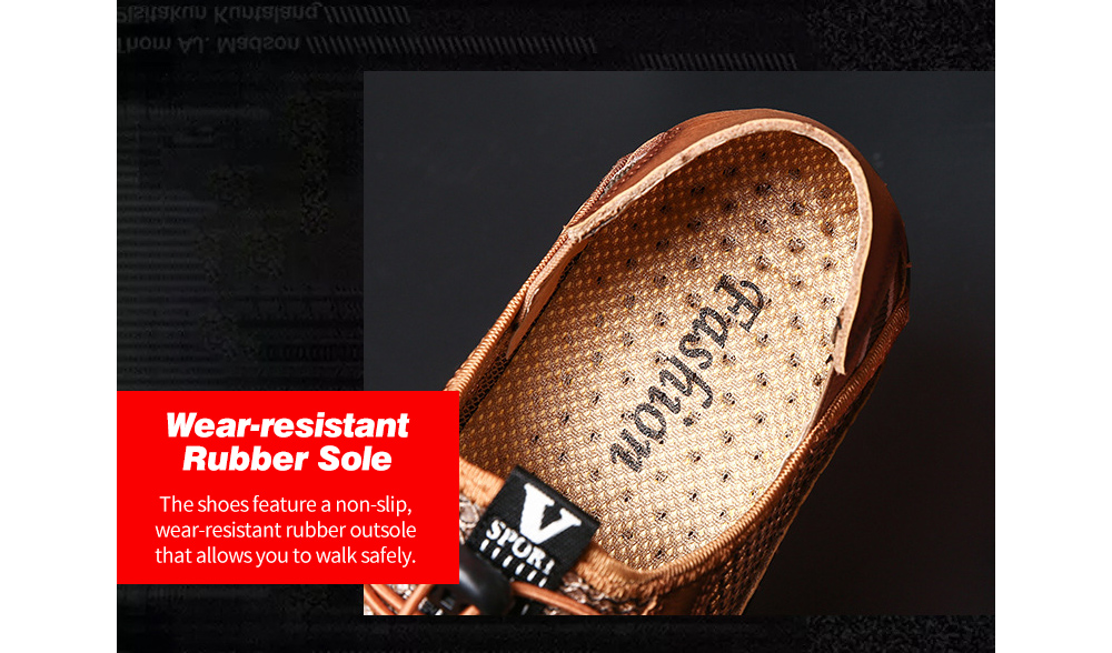 Men Summer Sandals Men Sports Net Casual Shoes Breathable Mesh Trendy Leather Footwear - Black EU 47 Men Summer Sandals Men Sports Net Casual Shoes Breathable Mesh Trendy Leather Footwear - Black EU 47