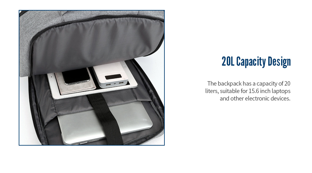 Backpack 15.6-inch Computer Bag Large Capacity Backpack 15.6-inch Computer Bag Large Capacity
