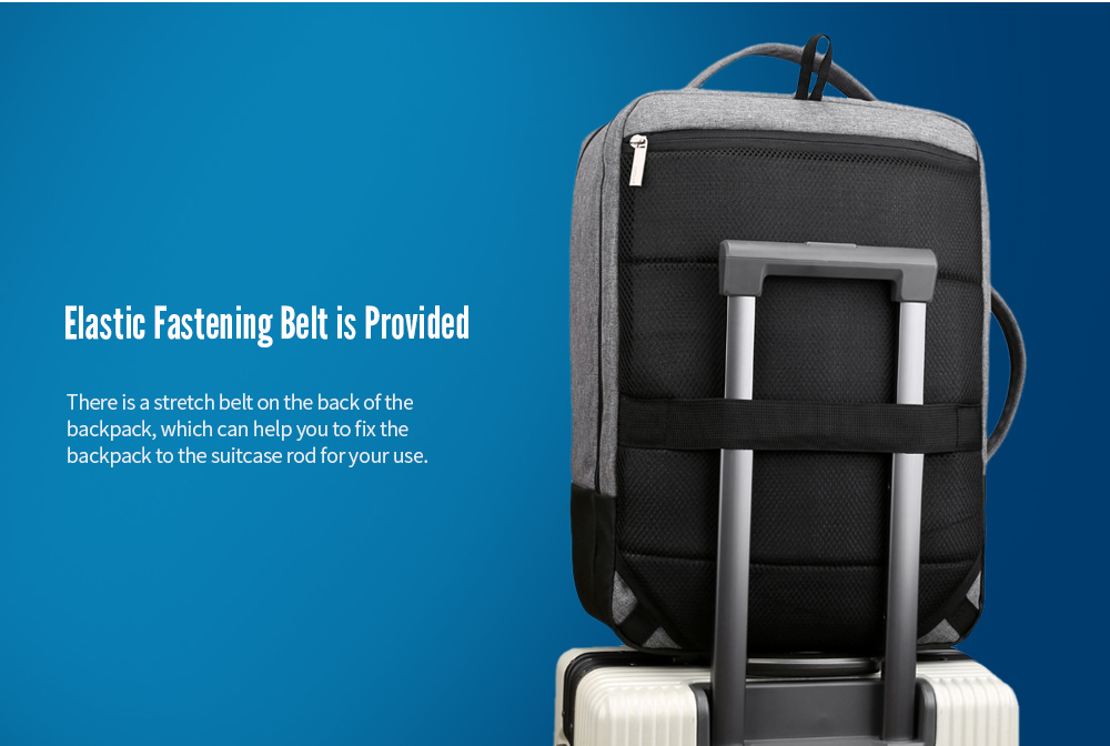 Backpack 15.6-inch Computer Bag Elastic Belt Backpack 15.6-inch Computer Bag Elastic Belt