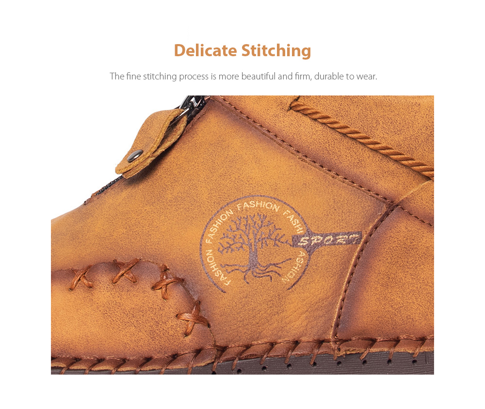 Winter Casual Men's Shoes Stitching Winter Casual Men's Shoes Stitching