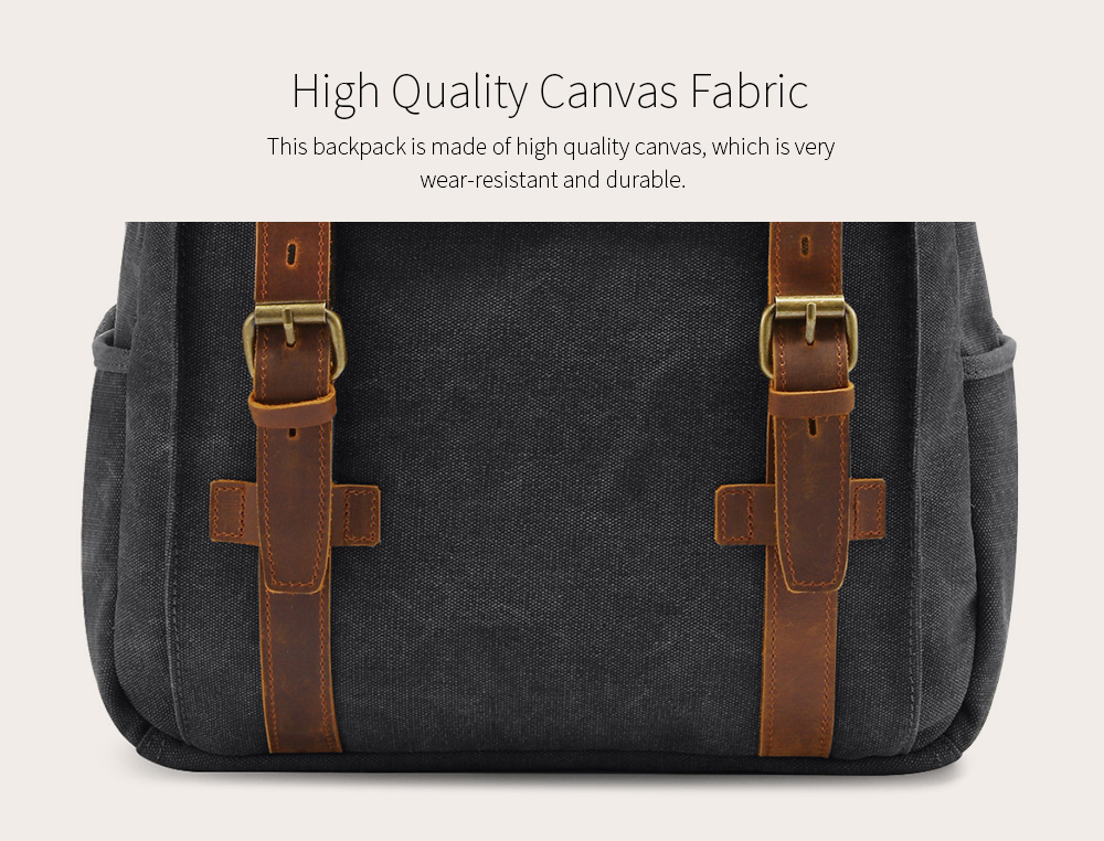 Retro Canvas Backpack Fabric Retro Canvas Backpack Fabric