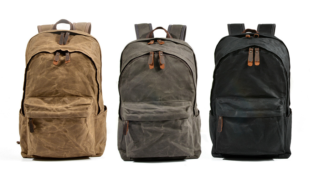 Canvas Shoulder Bag Large-capacity Outdoor Backpack Colors Canvas Shoulder Bag Large-capacity Outdoor Backpack Colors